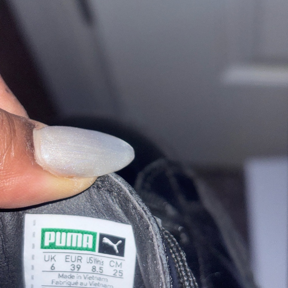 Puma Black Athletic Shoes